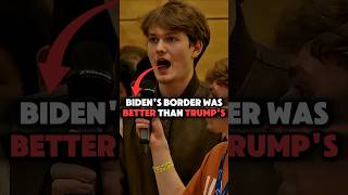 Charlie Kirk DESTROYS The WORST Border Take EVER! #short #charliekirk #debate