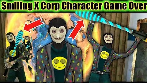 Smiling X Corp  Character New Game Over Scene in Erich Sann New version 2.6