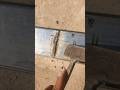 Today i try to welding thin very metal square pipe