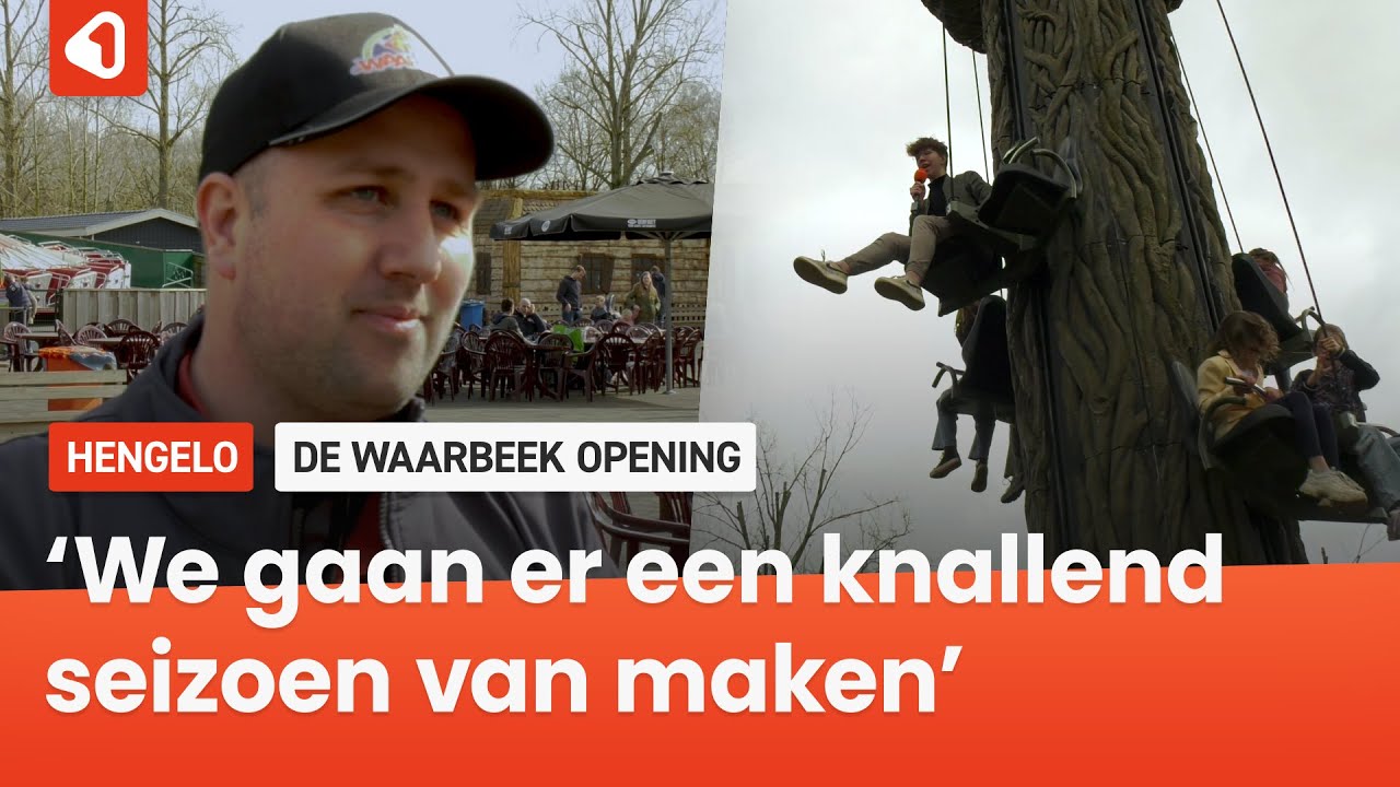 Attractiepark De Waarbeek opent nieuwe seizoen met twee nieuwe attracties en familiefestival