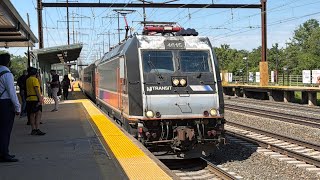 NJT Train Arriving in Edison Station & Heading to New York Penn 6/25/26