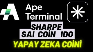 Bol X'li Yapay Zeka Coin IDO'su ( Önsatışı ) SherpaAI Coin #Apeterminal
