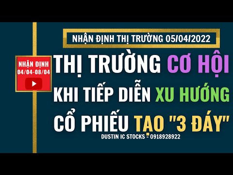 NHẬN DIỆN CƠ HỘI SẮP TỚI - THỊ TRƯỜNG CƠ HỘI - KHI TIẾP DIỄN XU HƯỚNG TĂNG - CỔ PHIẾU TẠO 3 ĐÁY