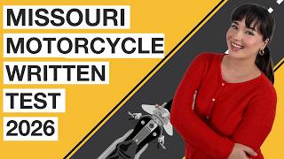 Missouri Motorcycle Written Test 2026 (50 Questions with Explained Answers)