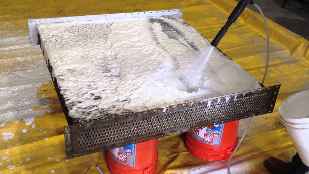 Foam Cleaning (Gen Process) High Density Foam Application (Step 1