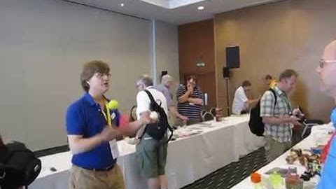 Private performance for Oskar by Colin Wright at IPP