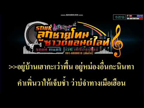 พลัดไกลถิ่น V.แสดงสด cover มิดี้คาราโอเกะ