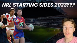 PREDICTING every NRL STARTING SIDE for the 2023 SEASON