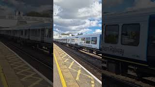 701026 working 5G90 Clapham Yard to Guildford passing Surbiton on the fast line