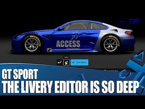 GT Sport - Custom Decals in the Livery Editor