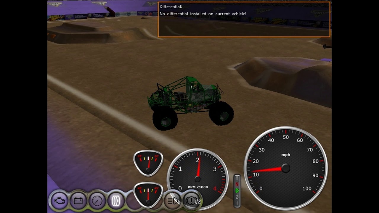 Grave Digger 32 Breakable Freestyle @Syracuse 2016 (Rigs of Rods) - YouTube