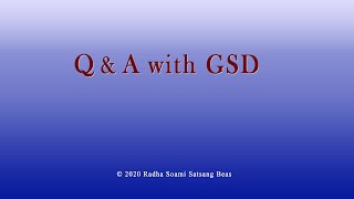 Q & A with GSD 012 Eng/Hin/Punj