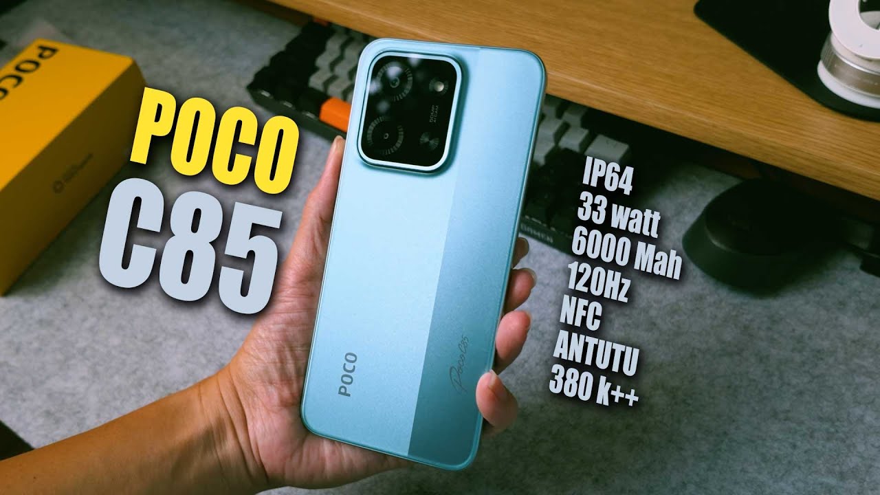 Million RAM STORAGE GIANT BATTERY POCO C85 - YouTube