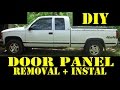 1995 Chevrolet K1500 4x4 DIY door panel removal and install