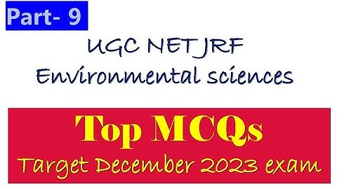 Top MCQs Environmental sciences| part 9| Envirocademy