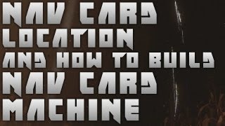Black Ops 2 Zombies TranZit : Nav Card Location And How To Build Nav Card Machine