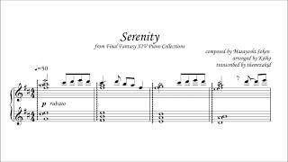Miniatura de vídeo de "Serenity (transcription) - Final Fantasy XIV Piano Collections"