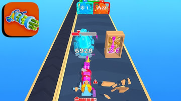 Heating Weapon Run ​- All Levels Gameplay Android,ios (Part 36)