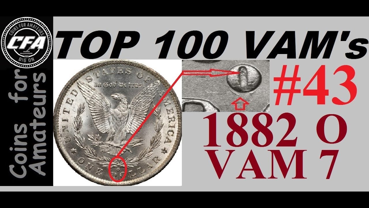 Look Below for that O! 1882 O VAM 7 'O/O' Morgan Dollar Repunched Mint Mark Die Variety | RPM VAMs