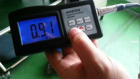 VM 6360 vibration meter