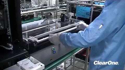 Beamforming Microphone Array 2 - Manufacturing Video