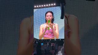 MiSaMo Spoiler via Nayeon&#39;s Recorder @ Truist Park TWICE Concert 230709