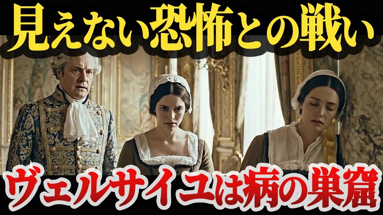 【ヴェルサイユは病の巣窟だった】感染症とストレスが作り上げた宮廷の悲劇