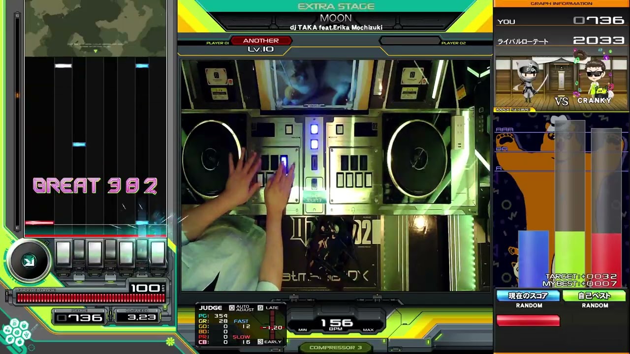 beatmania IIDX】MOON / dj TAKA feat.Erika Mochizuki - YouTube