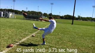 Mac Brown | Punts Field Goals Kickoffs | Clinic 09-13-15