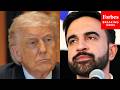 Mamdani Asked If He Thinks Trump's 'Actually A Fan' Of The Knicks And Could Be A 'Bad Luck Charm'
