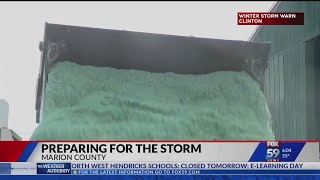 Indianapolis leaders stress safety ahead of winter storm