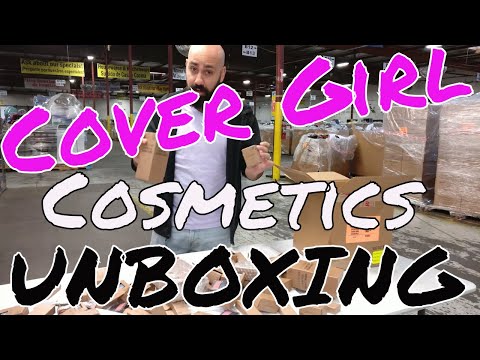 Unboxing: Assorted Case Packs of New Overstock Cover Girl Cosmetics