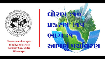 આપણું પર્યાવરણ || Std 10 Unit 15 Part 1 || Apanu paryavaran || વિજ્ઞાન || Science