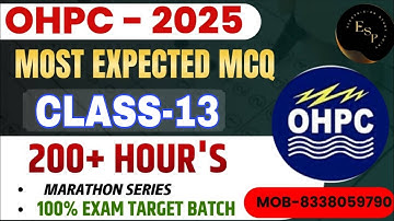 Measuring Instruments Top Most Important  PYQ for OHPC class-1|Electrical all Competitive Exam OHPC