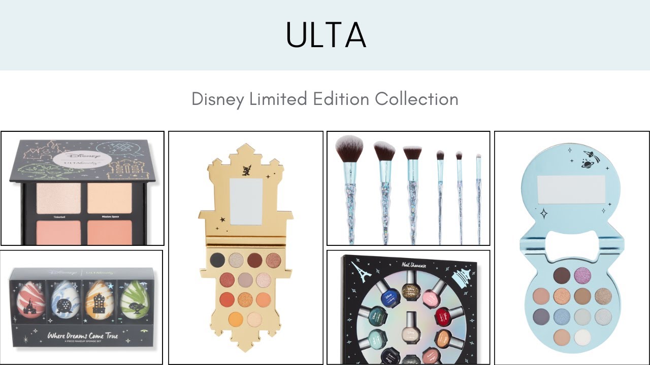 ULTA BEAUTY x Disney Limited Edition Collection YouTube
