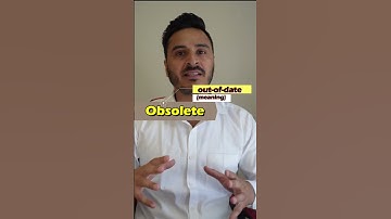 USE OF WORD "OBSOLETE" || PTE BY NIKHIL || #nikhilpte #shortsvideo #englishwords #ptebynikhil
