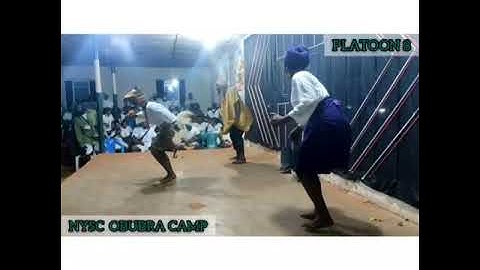 what a wonderful display at the NYSC camp in Obubra-Cross River State.