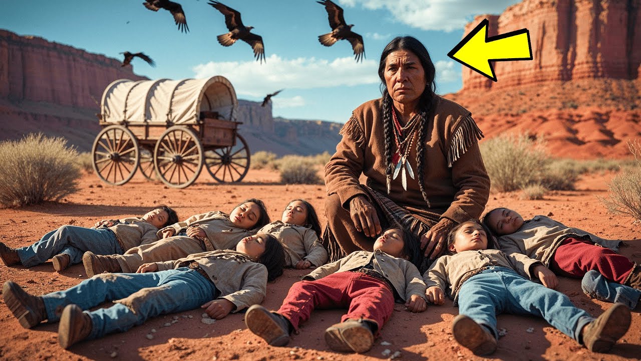 8 Kinder Wurden in Der Wüste Zum Sterben Zurückgelassen — Bis Ein Apache-Krieger Kam…