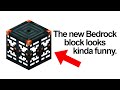 Well, it looks like we have a new fake Bedrock block...