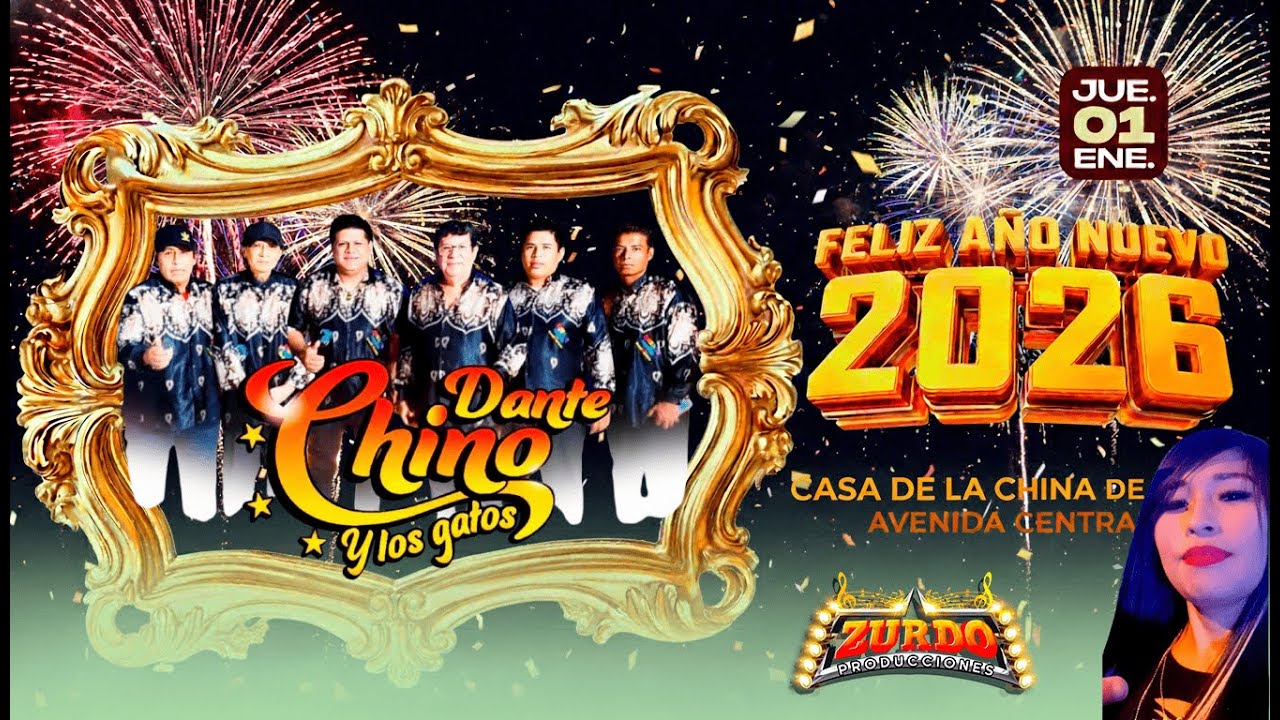 MIX SOLO Y TRISTE  - CHINO DANTE Y LOS GATOS - FELIZ AÑO 2026 - ORG LA CHINA DE GRAU