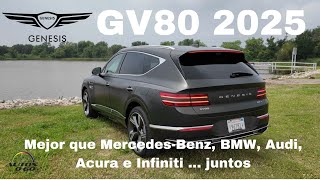 Genesis GV80 2025, listo para superar a los alemanes y japoneses