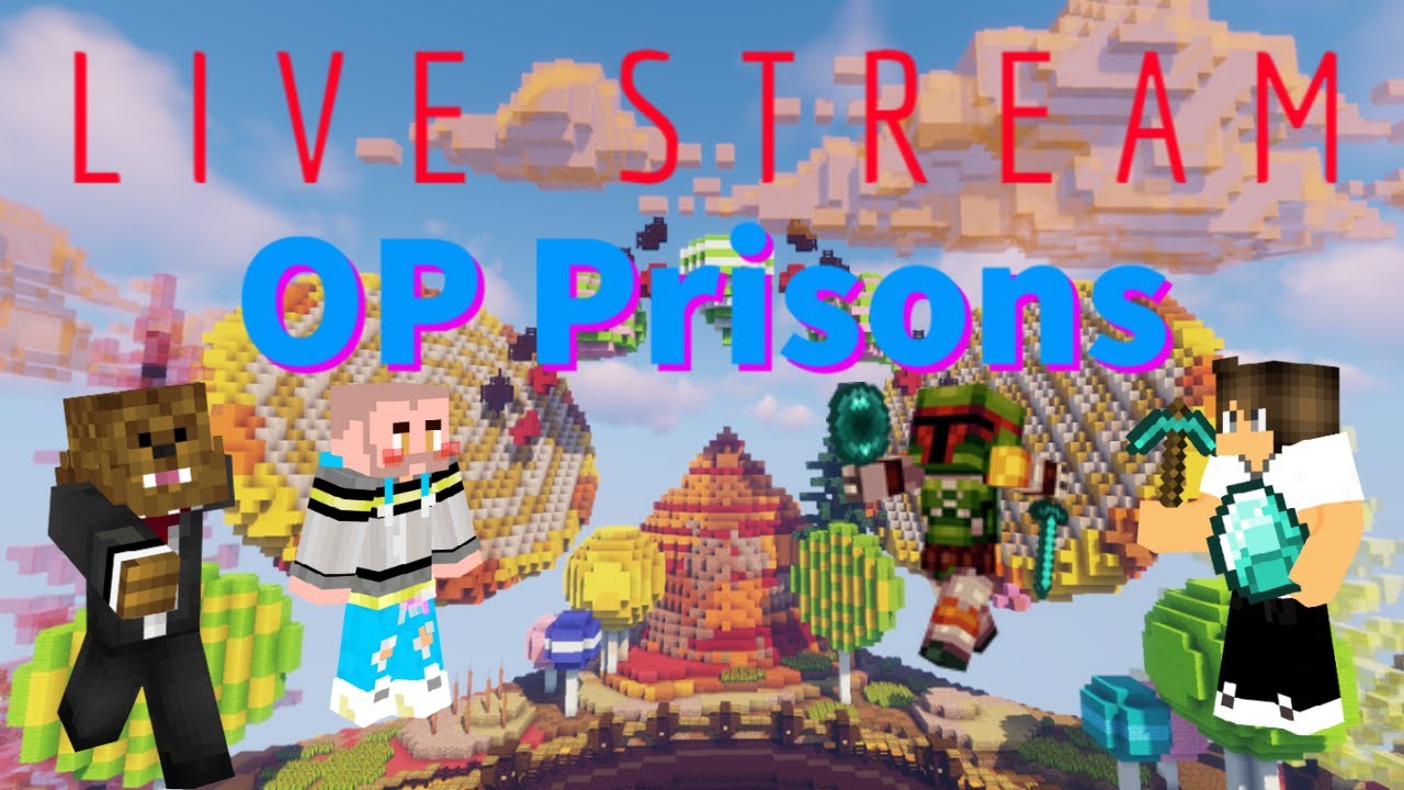 Minecraft Op Prisons Grinding with JeromeASF and Cappy B