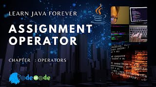 Assignment operator in Java | = operator in java | Java