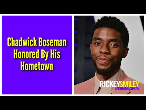 Chadwick Boseman Honored By His Hometown