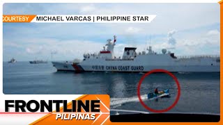 Pinoy na mangingisda sa Scarborough Shoal, nakipagpatintero sa China Coast Guard