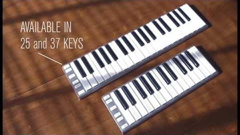 2CME XKey 25-key Ultra-slim USB Controller Keyboard
