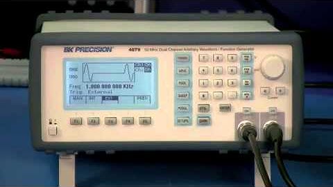 External Trigger Demo of an Arbitrary Waveform Generator