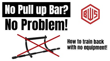 No pull up bar, no problem! How to train your back with no equipment