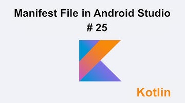 Manifest File in Android Studio Tutorial 25 -  Urdu/Hindi | Muhammad Waqas