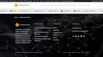 How To Embed Cryptocurrency Graphics in Your Website For Free? Part 4: Crypto Prices Slide Bar